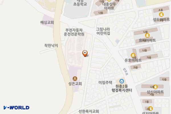 오정종합사회복지관 위치 지도 — 경기도 부천시 오정구 성오로149번길 18(오정동)
