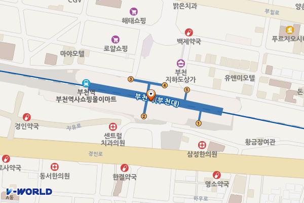 이마트 부천점 위치 지도 — 경기도 부천시 소사구 부천로 1(심곡본동)