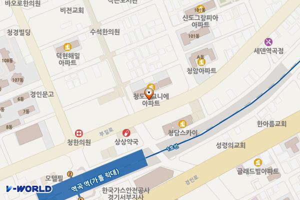 로하스타워 위치 지도 — 경기도 부천시 원미구 부일로 753(역곡동)