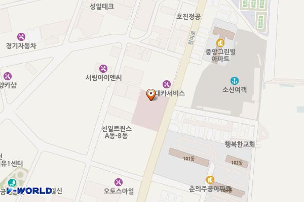 부천장례식장 위치 지도 — 경기도 부천시 원미구 원미로 213(춘의동)