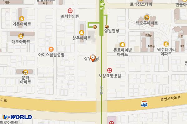 제우스노래방 위치 지도 — 경기도 부천시 오정구 소사로 745(원종동)