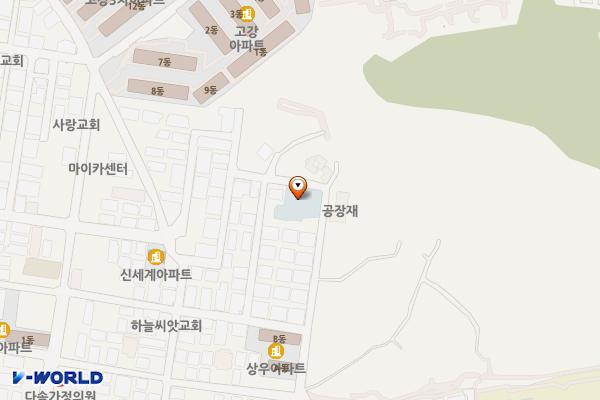 고강다목적체육센터 위치 지도 — 경기도 부천시 오정구 수주로 61(고강동)