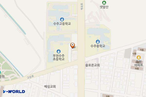 고강파출소 위치 지도 — 경기도 부천시 오정구 역곡로 519(고강동)