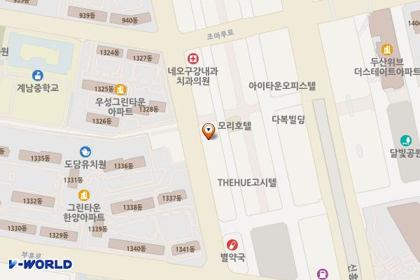 금호프라자 위치 지도 — 경기도 부천시 원미구 부흥로303번길 36(중동)