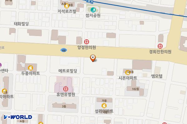남부천우체국 위치 지도 — 경기도 부천시 소사구 경인로 162(송내동)