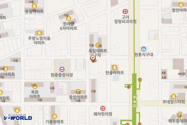 수성빌딩 위치 지도 — 경기도 부천시 오정구 소사로775번길 25(원종동)