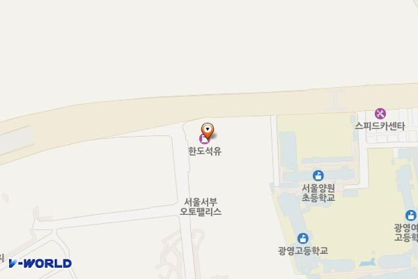한도석유(주)한도주유소 위치 지도 — 경기도 부천시 오정구 봉오대로 560(고강동)