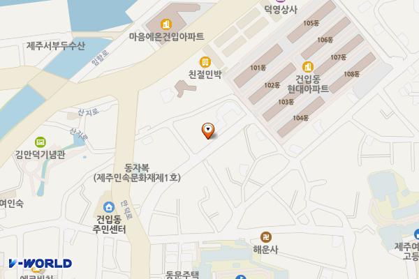 만덕로3길 19 위치 지도 — 제주특별자치도 제주시 만덕로3길 19