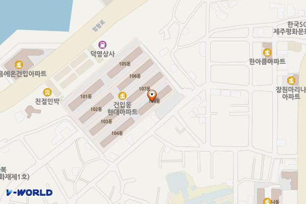 만덕로3길 26 위치 지도 — 제주특별자치도 제주시 만덕로3길 26