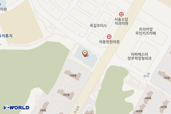 별빛마루도서관 위치 지도 — 경기도 부천시 소사구 옥길로 105(옥길동)