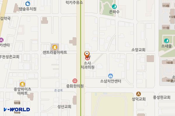 성산빌딩 위치 지도 — 경기도 부천시 소사구 소사로 202(소사본동)