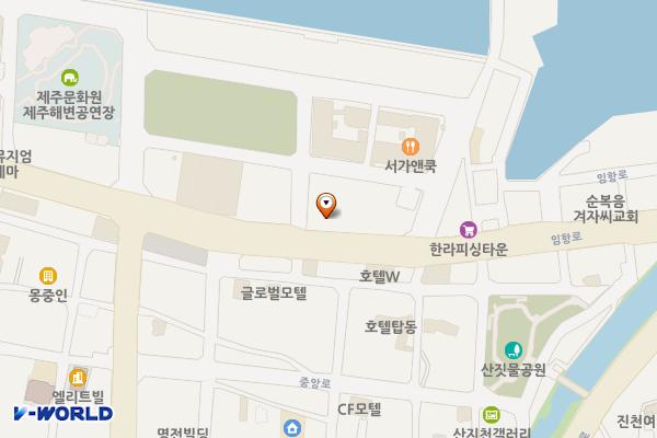 임항로 17 위치 지도 — 제주특별자치도 제주시 임항로 17