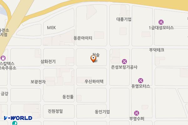 성은빌딩 위치 지도 — 경기도 부천시 오정구 삼작로163번길 45(내동)