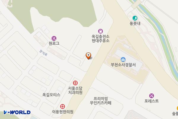 용림빌딩 위치 지도 — 경기도 부천시 소사구 옥길로 131(옥길동)
