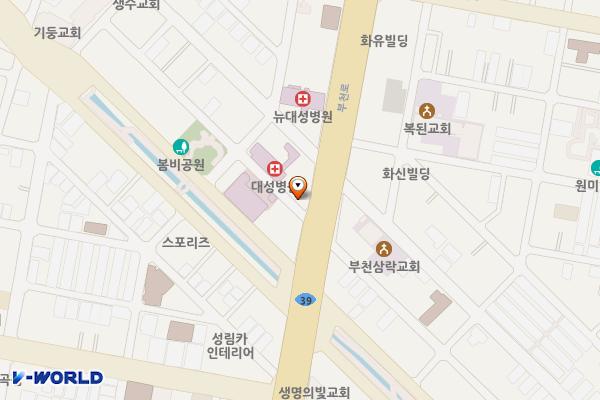 보림빌딩 위치 지도 — 경기도 부천시 원미구 부천로 81(심곡동)