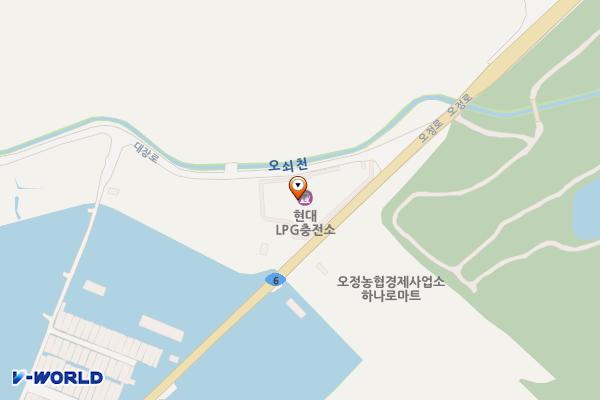 김포충전소 극동유화(주) 위치 지도 — 경기도 부천시 오정구 대장로 17(고강동)