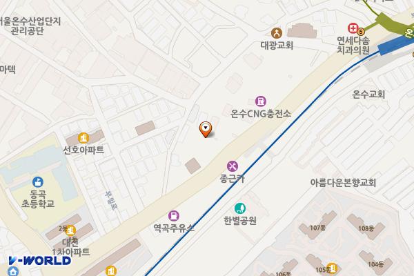 S-OIL 역곡WASH 셀프주유소 위치 지도 — 경기도 부천시 원미구 부일로 829(역곡동)