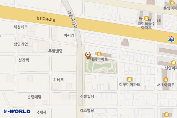 내촌어린이공원 위치 지도 — 경기도 부천시 오정구 부천로 430(내동)