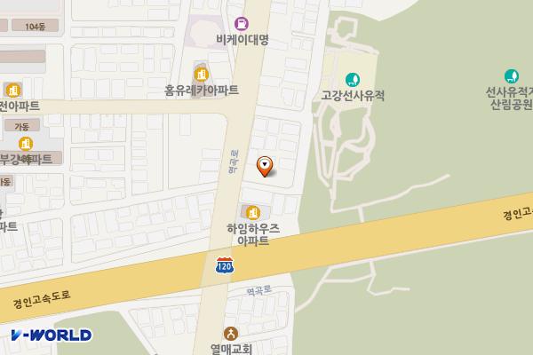 티엘빌딩 위치 지도 — 경기도 부천시 오정구 역곡로 434-7(고강동)