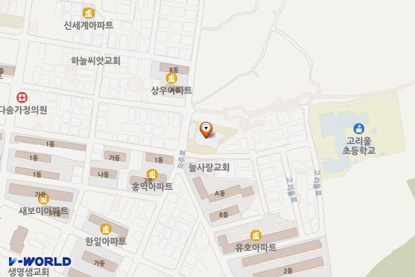 고강본동 행정복지센터 위치 지도 — 경기도 부천시 오정구 고리울로 79(고강동)