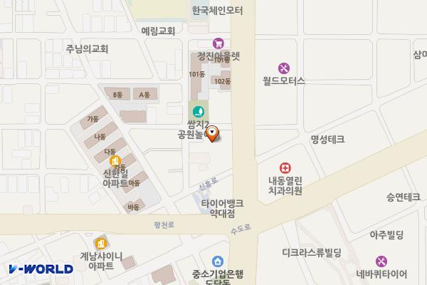 S-OIL 약대주유소 위치 지도 — 경기도 부천시 오정구 신흥로 365(내동)