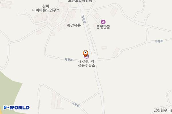 성용주유소 위치 지도 — 경기도 광명시 가학로 152 (가학동, 성용주유소)