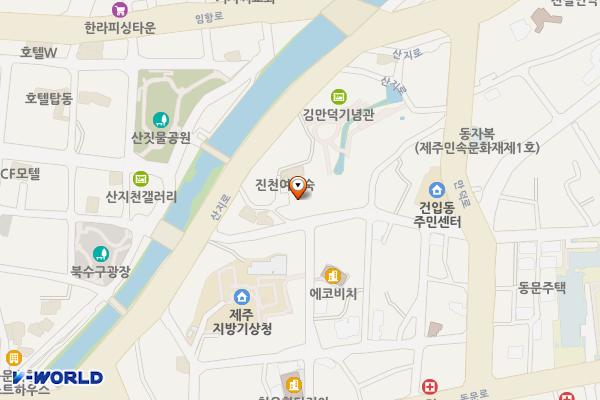 건입동 1204-1, 1204-2 위치 지도 — 제주특별자치도 제주시 건입동 1204-1