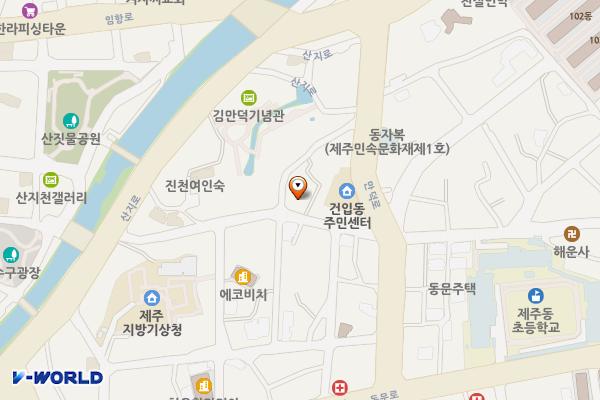 건입동 1189-10 위치 지도 — 제주특별자치도 제주시 건입동 1189-10