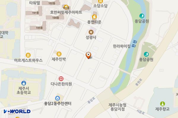 용담이동 359-25 위치 지도 — 제주특별자치도 제주시 용담이동 359-25