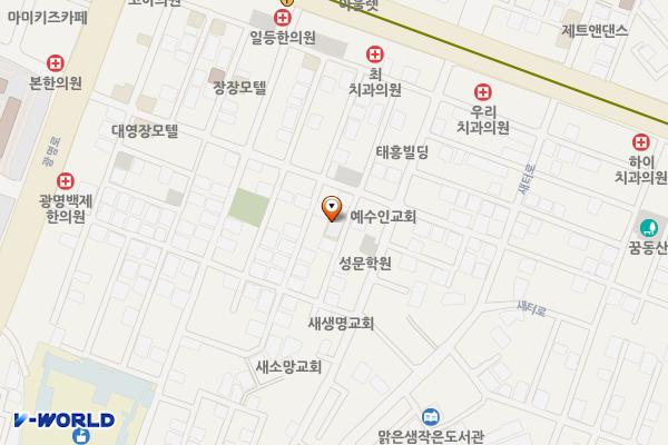 광명4동 주민센터 위치 지도 — 경기도 광명시 광명로888번길 26-6