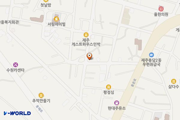 용화로10길 23-1, 용문로 145-4 위치 지도 — 제주특별자치도 제주시 용화로10길 23-1