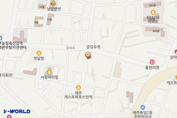 용화로10길 3, 용화로10길 35 위치 지도 — 제주특별자치도 제주시 용화로10길 3