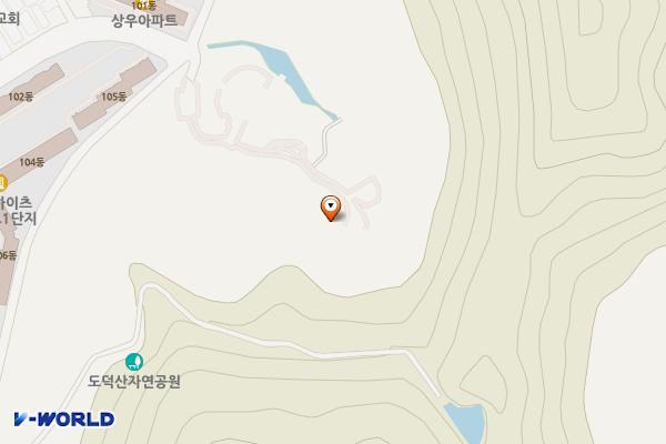 도덕산공원쉼터(방문자센터) 위치 지도 — 경기도 광명시 도덕로 86-1