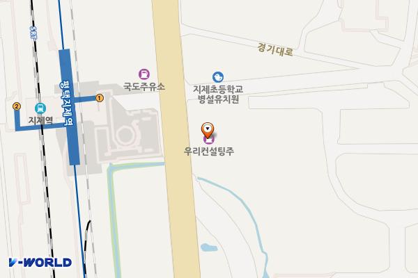 ㈜우리주유소 위치 지도 — 경기도 평택시 경기대로 772