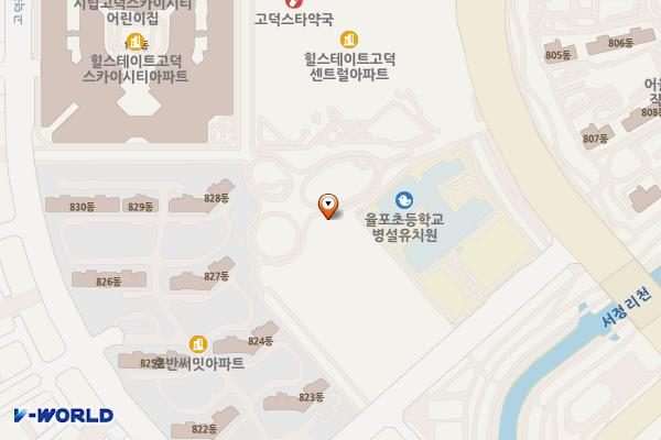 스마트근린공원 위치 지도 — 경기도 평택시 밤개울길 26