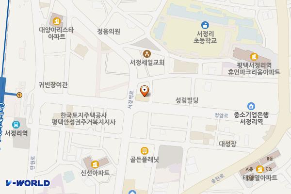 서정지구대 위치 지도 — 경기도 평택시 서정역로 34