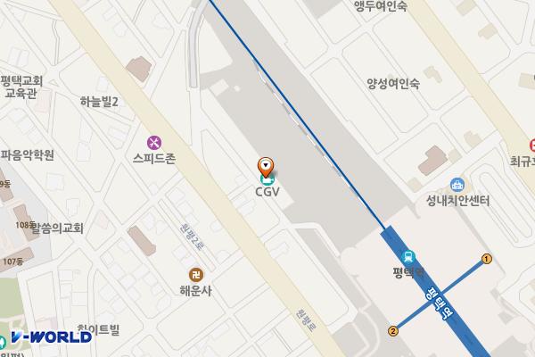 성내치안센터 위치 지도 — 경기도 평택시 평택로 51 평택민자역사