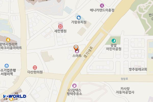 스마트주유소 위치 지도 — 경기도 평택시 경기대로 1245