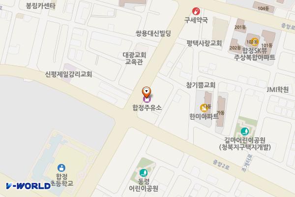 합정주유소 위치 지도 — 경기도 평택시 평택4로 28