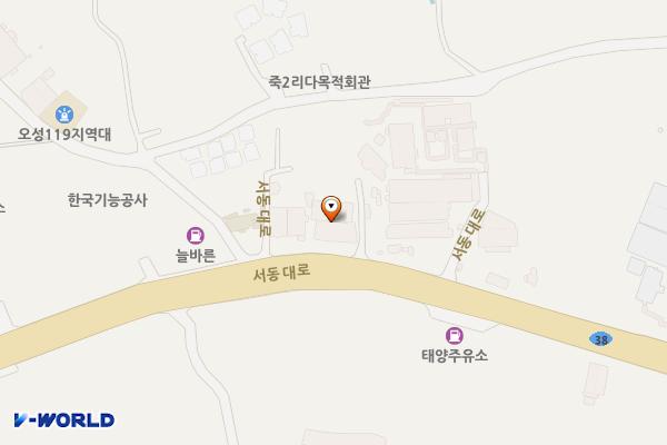 전진빌딩(오성) 위치 지도 — 경기도 평택시 오성면 서동대로 2077