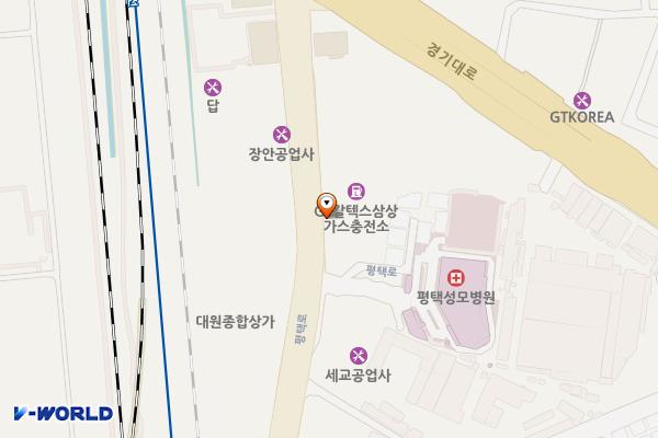 정원가스충전소 위치 지도 — 경기도 평택시 평택로 129