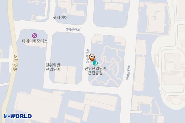 진위산업단지근린공원 위치 지도 — 경기도 평택시 진위면 진위산단로 53-21