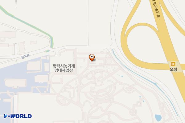 평택로컬푸드종합센터(1층) 위치 지도 — 경기도 평택시 오성면 청오로 33-34 평택로컬푸드종합센터 1층