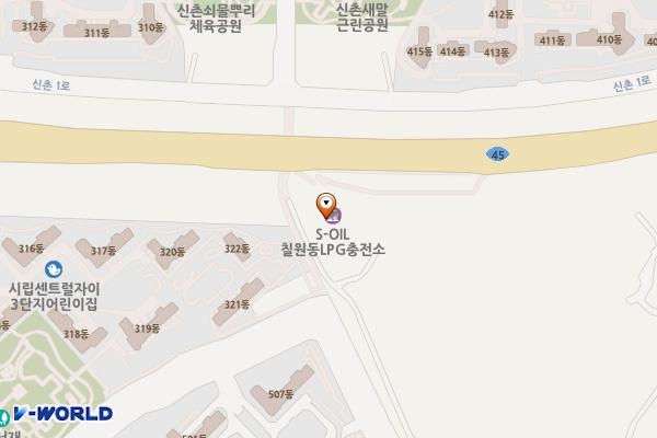 칠원동 충전소 화장실 위치 지도 — 경기도 평택시 남북대로 660(칠원동)