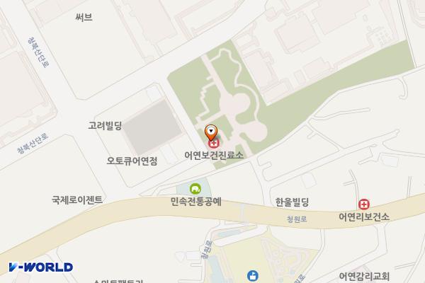개나리근린공원 위치 지도 — 경기도 평택시 청북읍 청원로 427