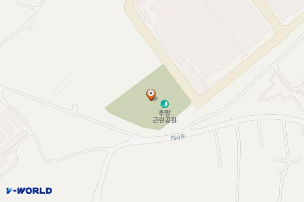 추팔 근린공원 위치 지도 — 경기도 평택시 팽성읍 추팔리 398-2