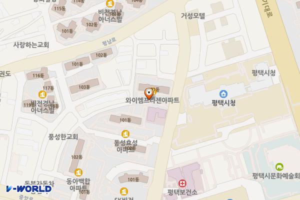 배미어린이공원 위치 지도 — 경기도 평택시 비전동 852