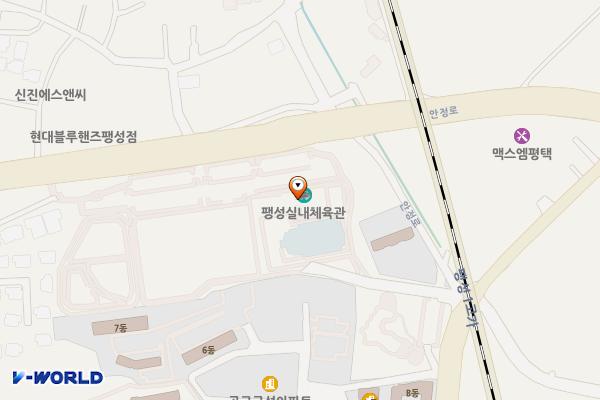 팽성레포츠공원 위치 지도 — 경기도 평택시 팽성읍 안정로 238-31