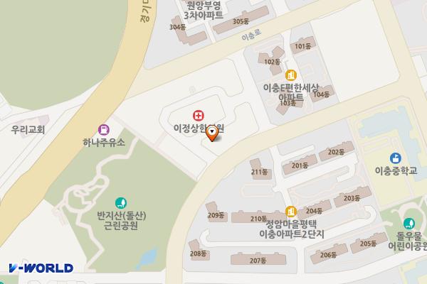 보람플러스 2동 위치 지도 — 경기도 평택시 이충로 35번길 26