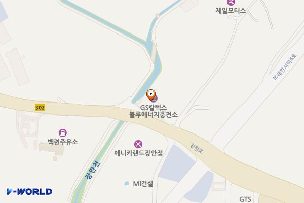 블루에너지 충전소 위치 지도 — 경기도 평택시 청원로 1409